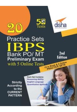 20 Practice Sets for IBPS PO Preliminary Exam with 5 Online Tests